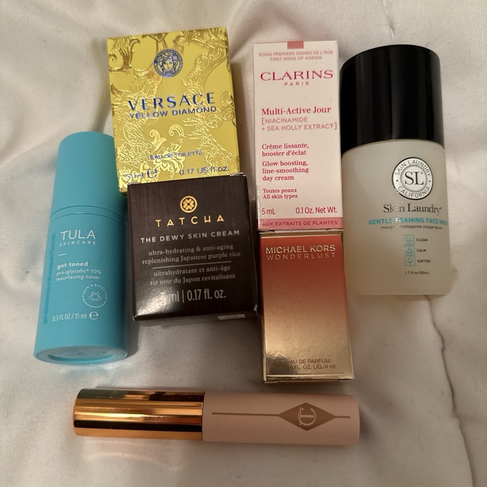 Versace Yellow Diamond and Skincare Collection